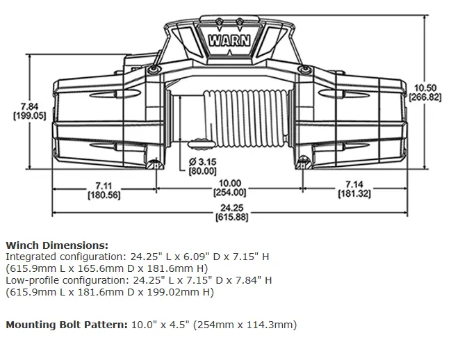 Warn Zeon 12-S Winch - 95950 2