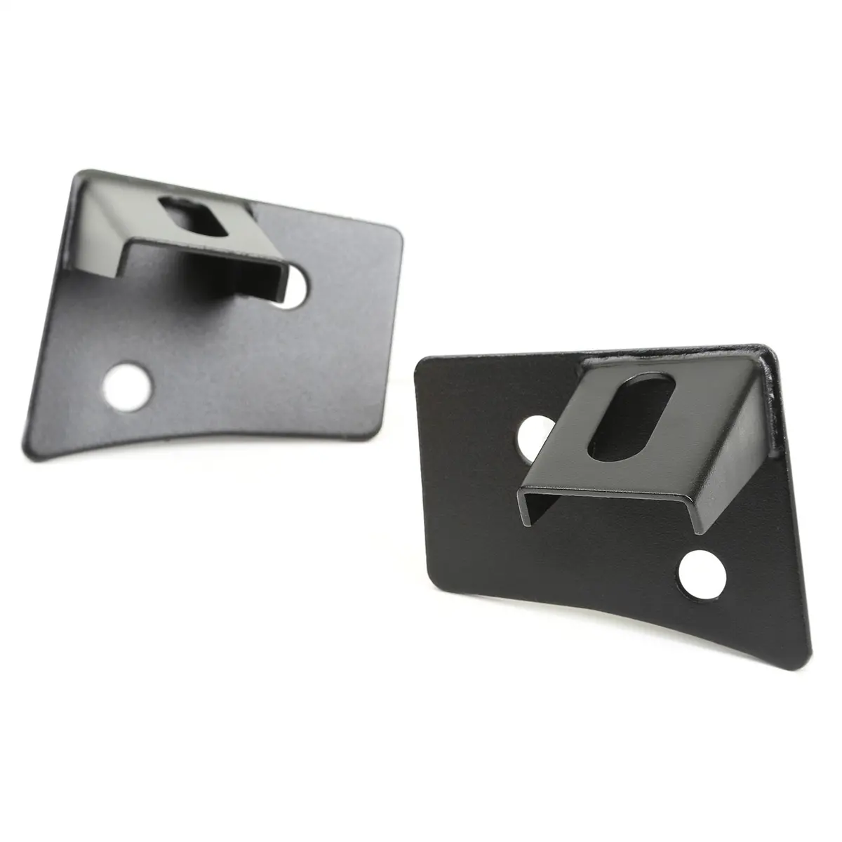 Rugged Ridge 11027.04 Windshield Auxiliary Light Brackets Fits Wrangler (Jk) 1