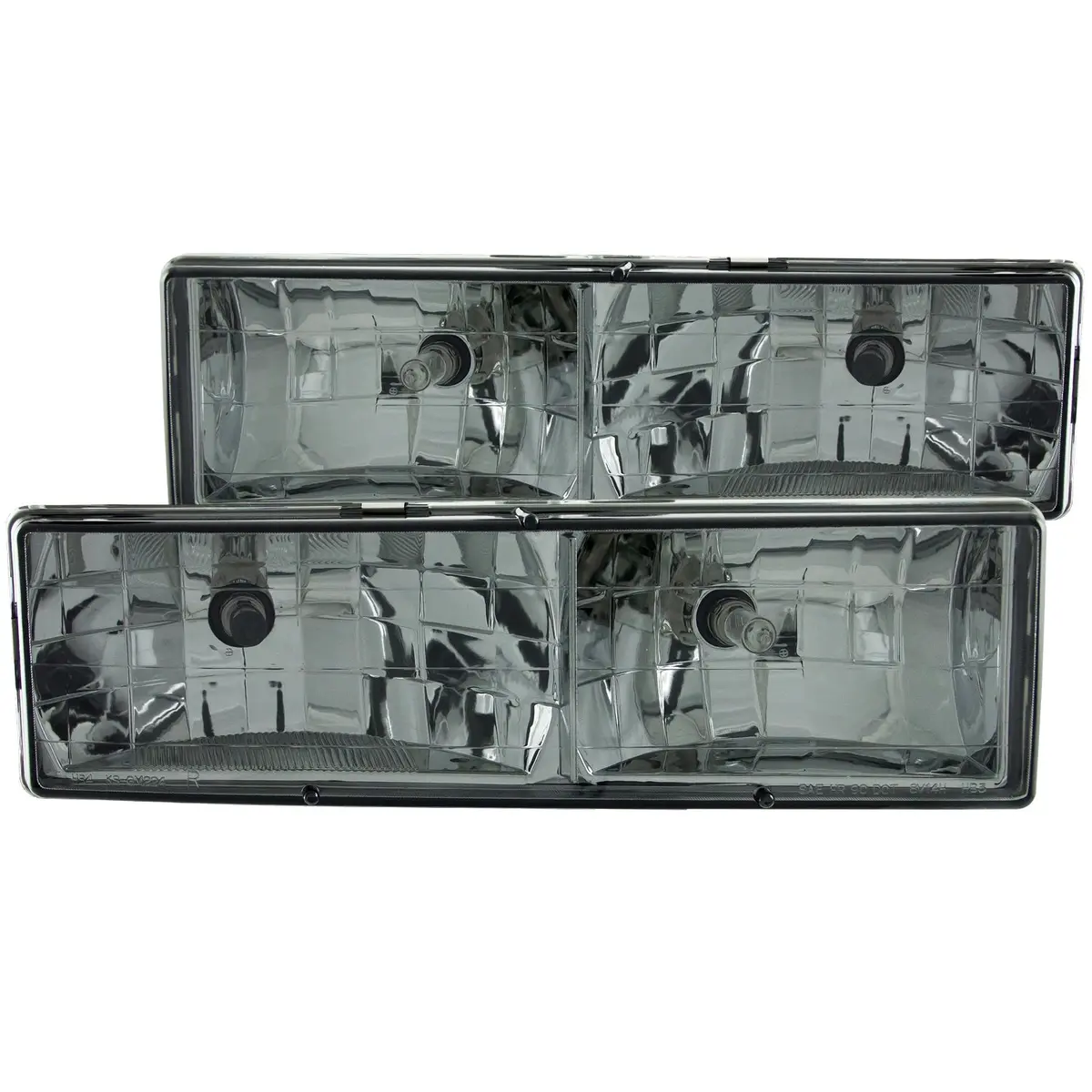 Anzo Usa 111061 Crystal Headlight Set 1