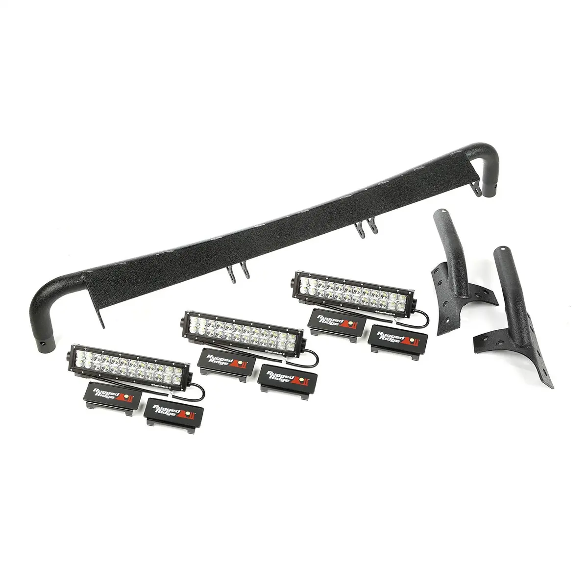Rugged Ridge 11232.26 Led Light/Mount Kit Fits 07-18 Wrangler (Jk) 1