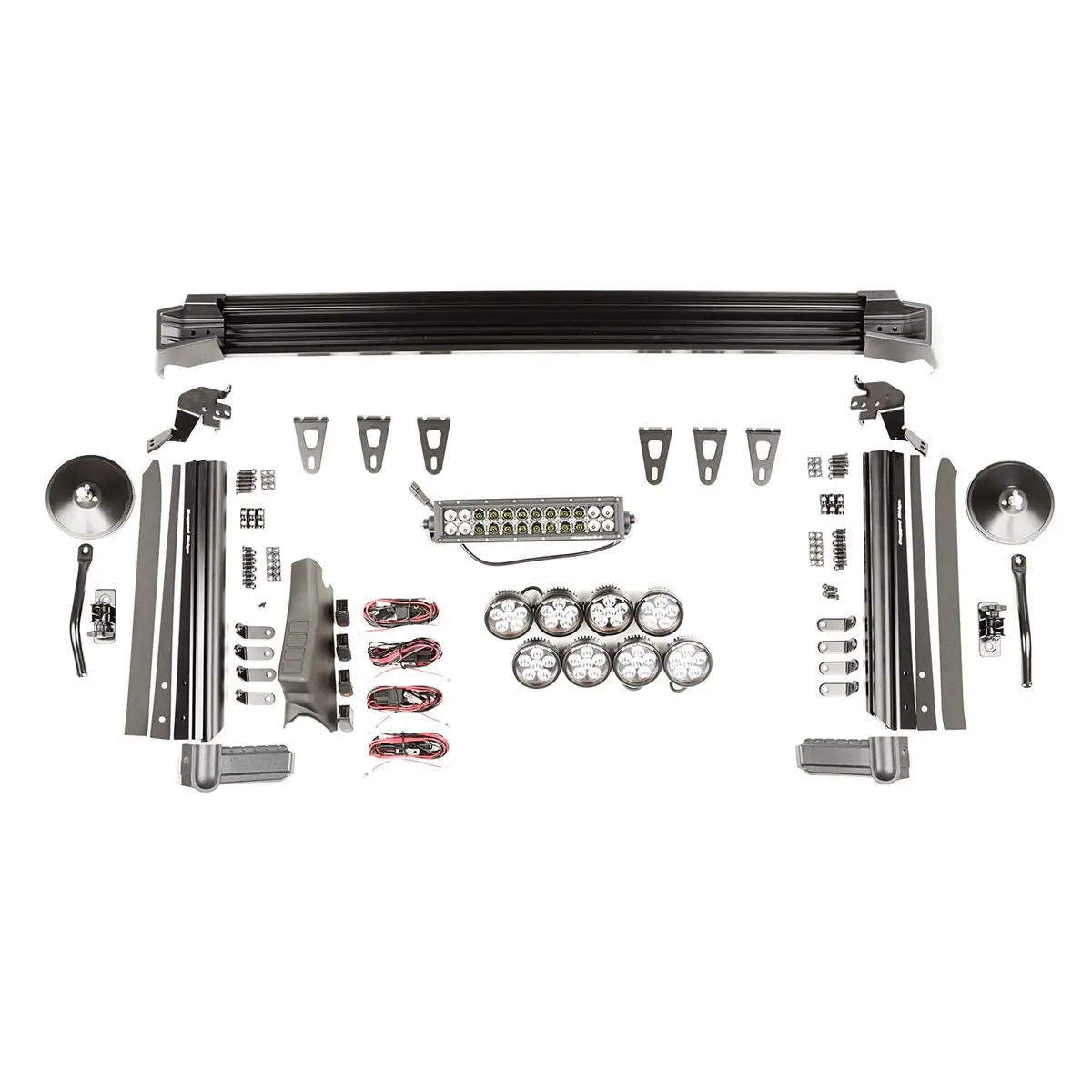 Rugged Ridge 11232.55 Fast Track Light Kit Fits 07-18 Wrangler (Jk) 1