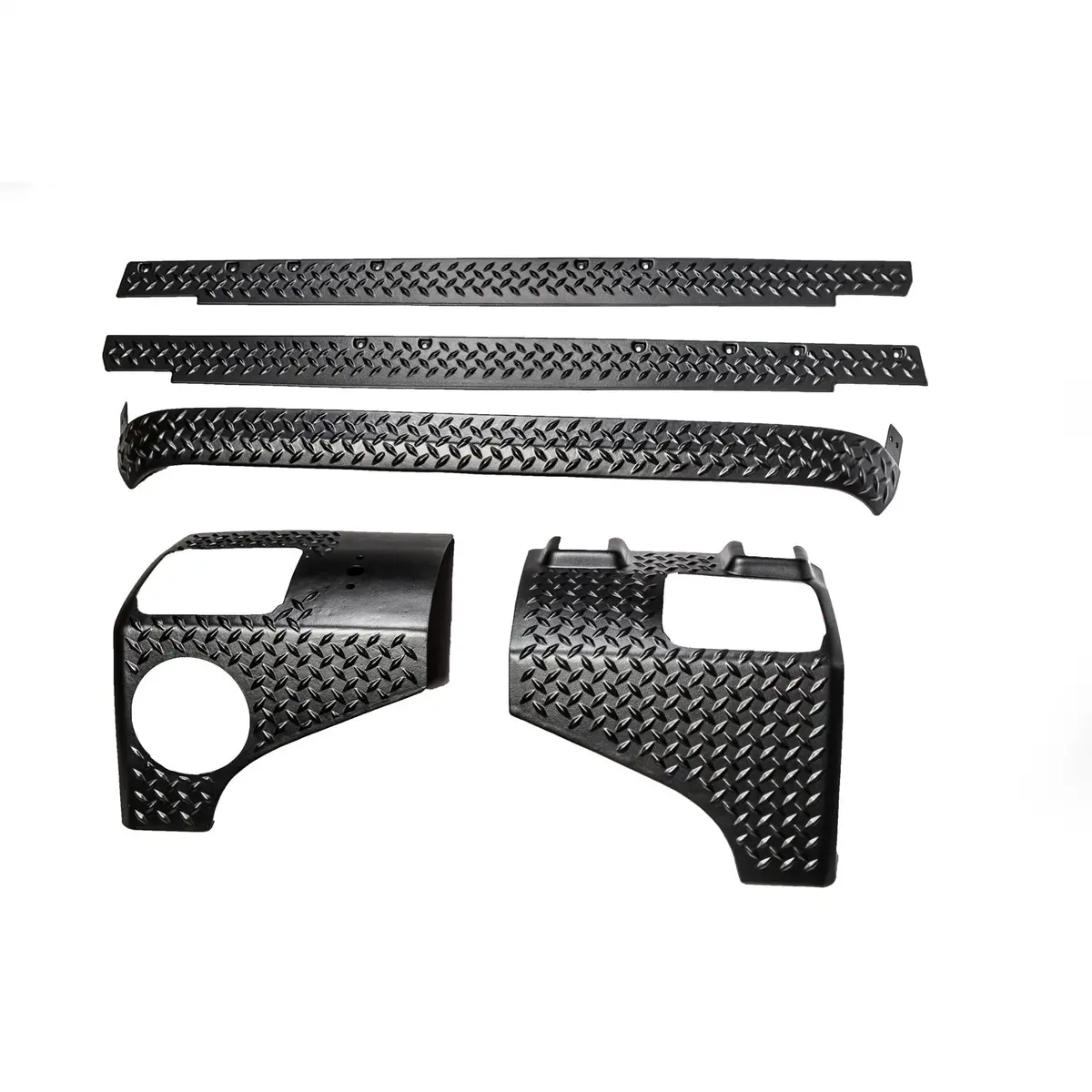 Rugged Ridge 11651.51 Body Armor Kit Fits 07-18 Wrangler (Jk) 1