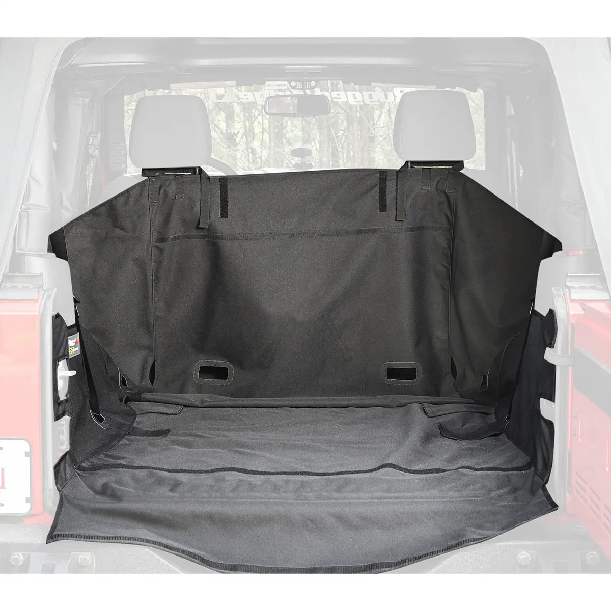 Rugged Ridge 13260.03 C3 Cargo Cover Fits 07-18 Wrangler (Jk) 1