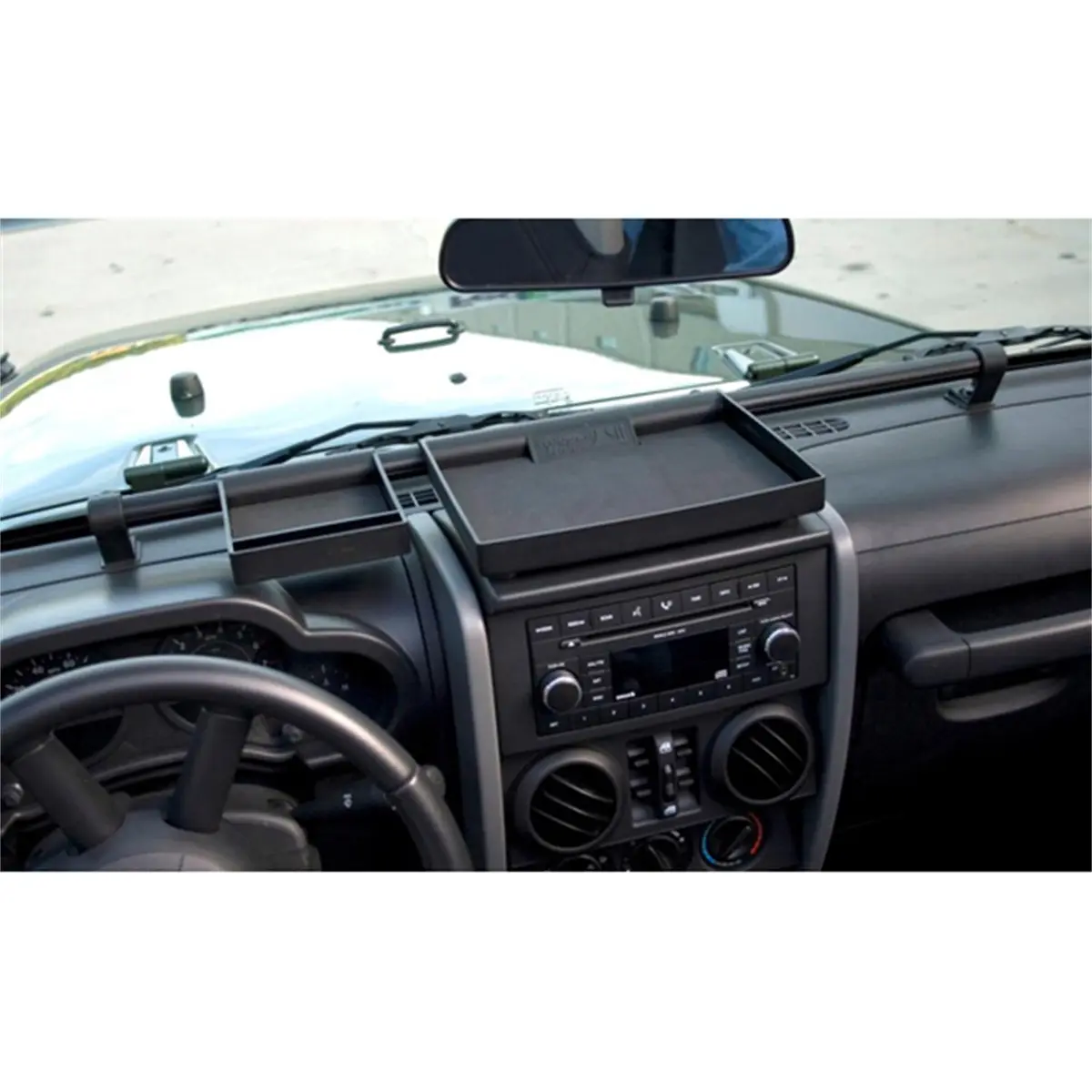 Rugged Ridge 13551.10 Dash Organizer Fits 07-13 Wrangler (Jk) 1