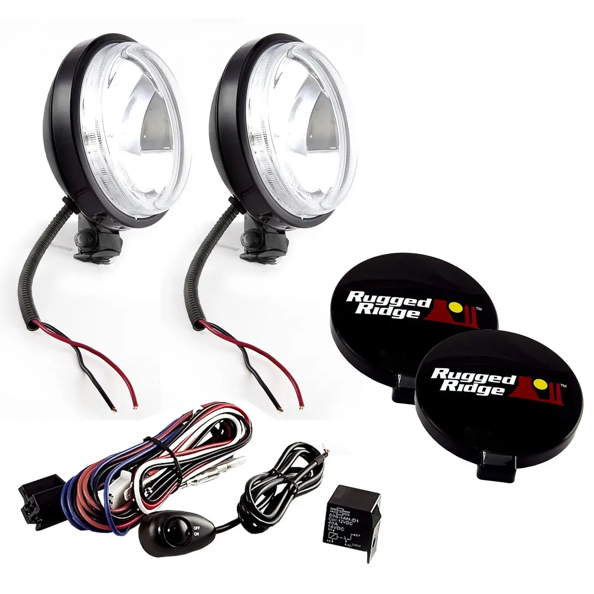 Rugged Ridge 15207.58 Off Road Light Kit 1
