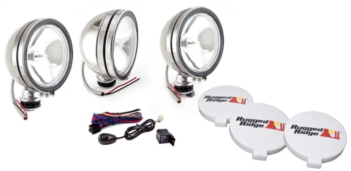Rugged Ridge 15208.61 Off Road Light Kit 1