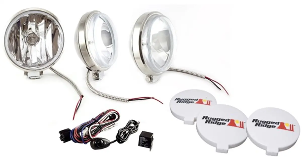 Rugged Ridge 15208.68 Off Road Light Kit 1
