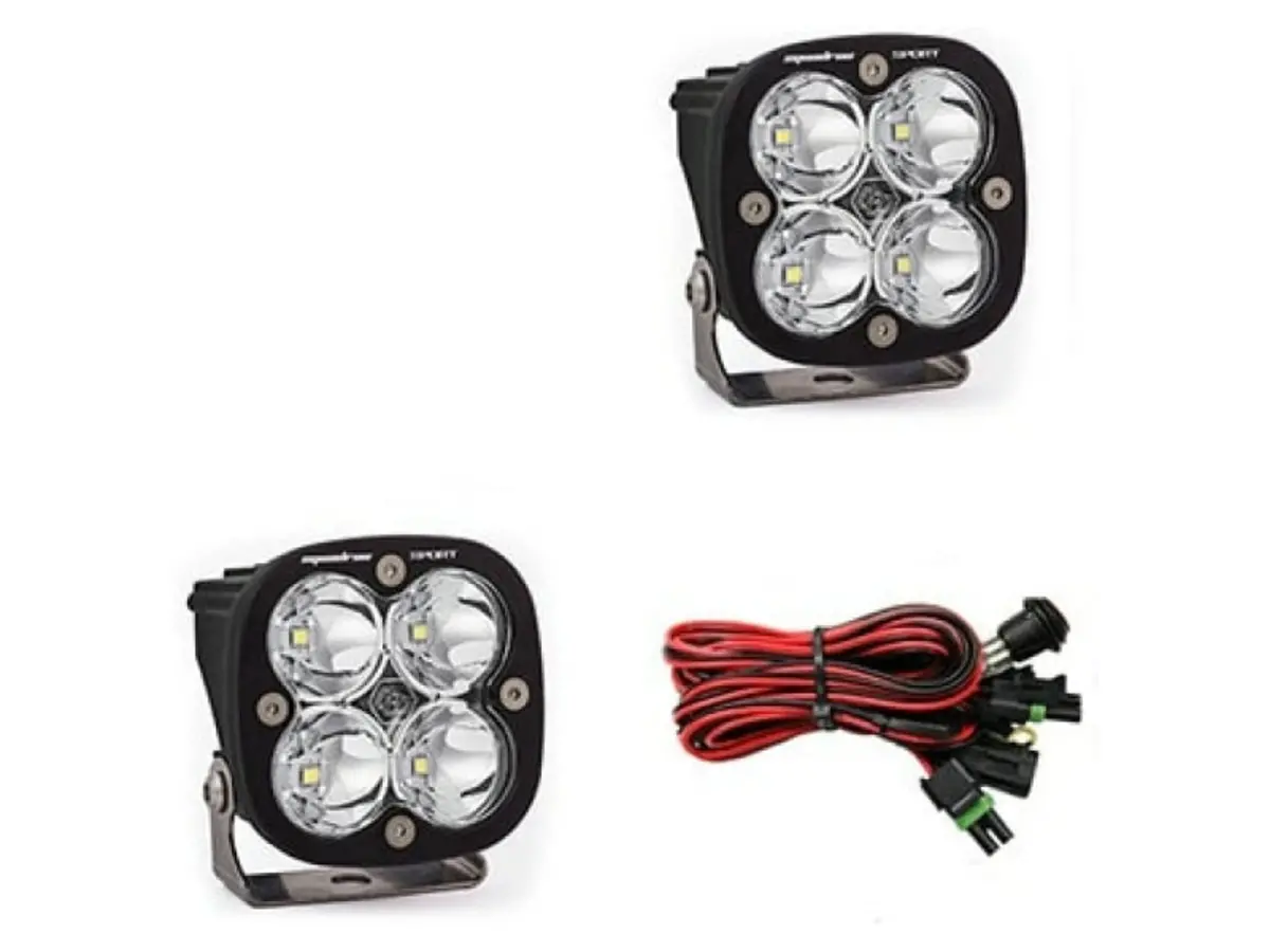 4 X Baja Designs Squadron Sport 3" Spot Led Pair (2 Pairs) 1