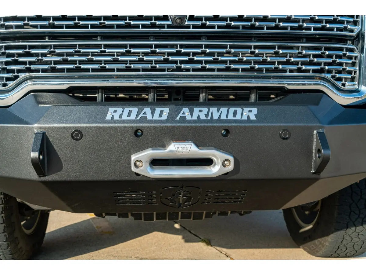 Road Armor Stealth Front Winch Bumper - Texture Black 2020-2023 Gmc 2500 3500 1
