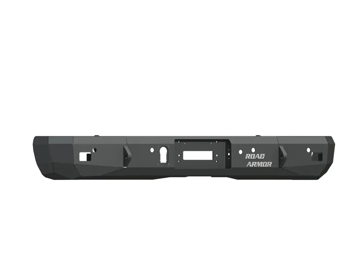 Road Armor Stealth Rear Winch Bumper - Texture Black 2014-2018 Chevrolet/Gmc 1500 1