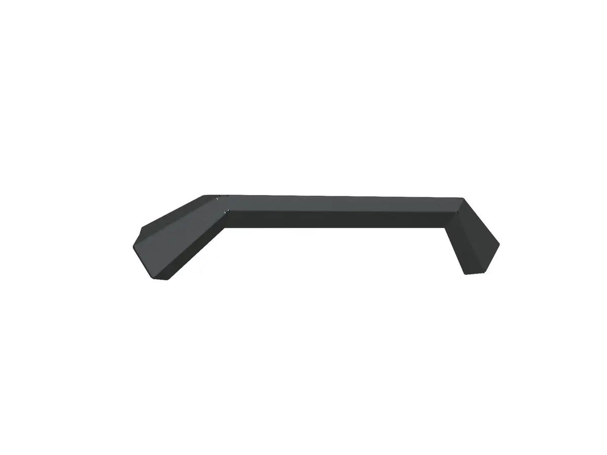 Road Armor Spartan Front Bolt On Accessory Sheet Metal Pre-Runner Guard - Texture Black 2019-2024 Ram 2500/3500 1