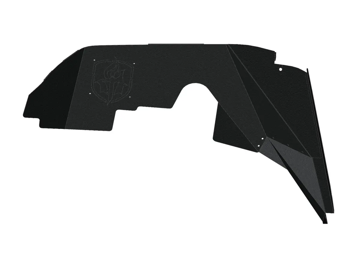 Road Armor Stealth Front Fender Liners - Texture Black 2018-2023 Jeep Jl/Jlu/Jt 1