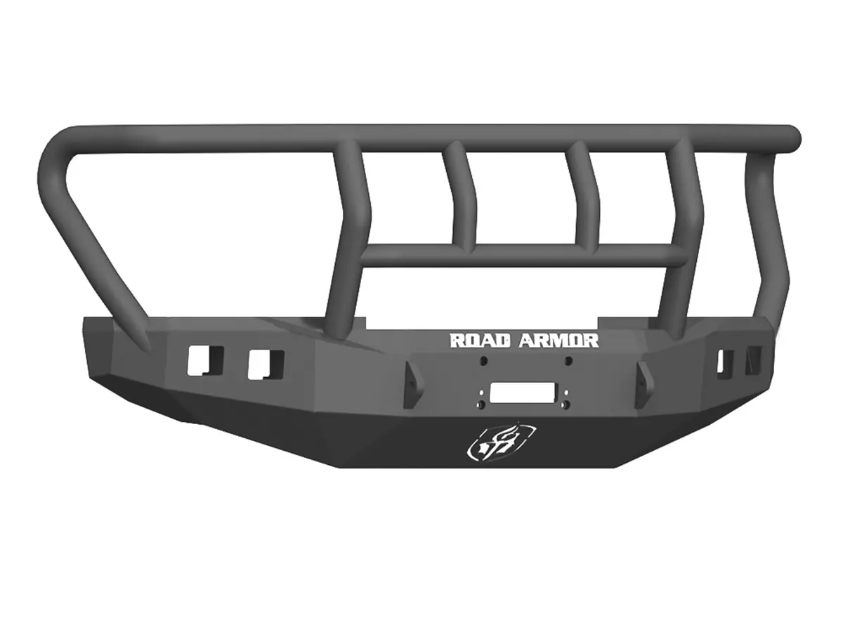 Road Armor Stealth Front Non-Winch Bumper Titan Ii Guard - Texture Black 2009-2012 Ram 1500 1