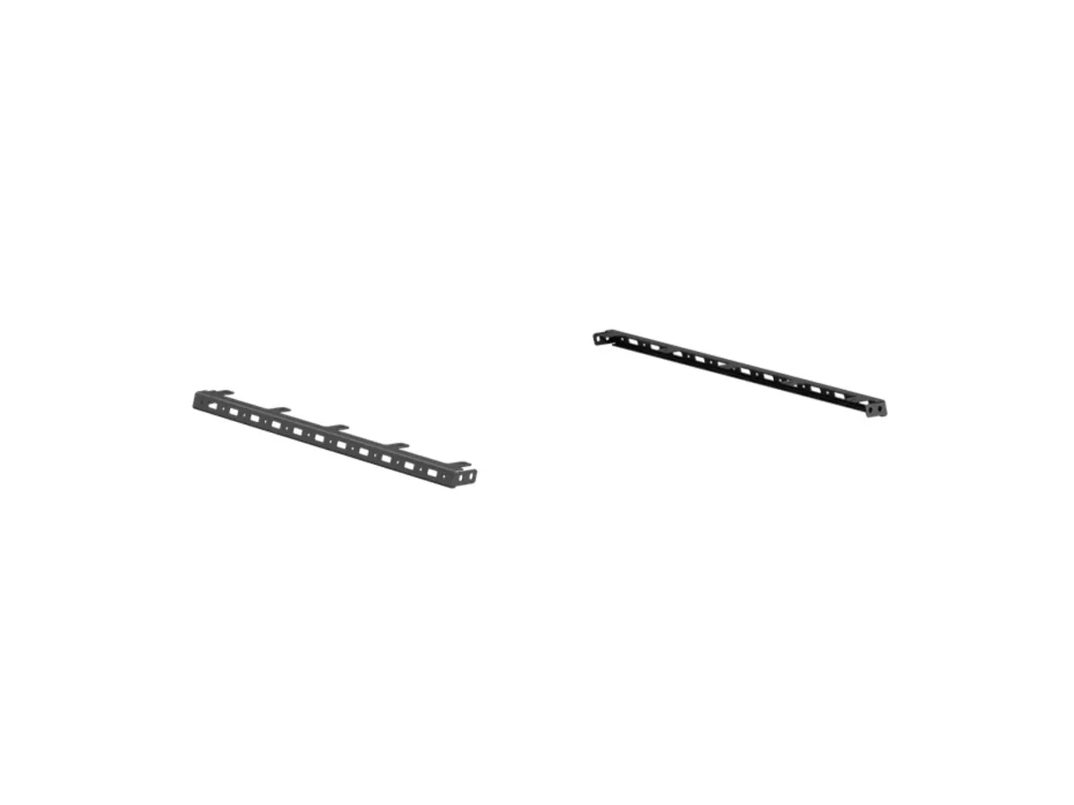 Road Armor Treck Bed Rack System Accessory | Upper 6.5Ft. Bed Rail Mount (Pair) | 5 Light Mounts - Texture Black 1