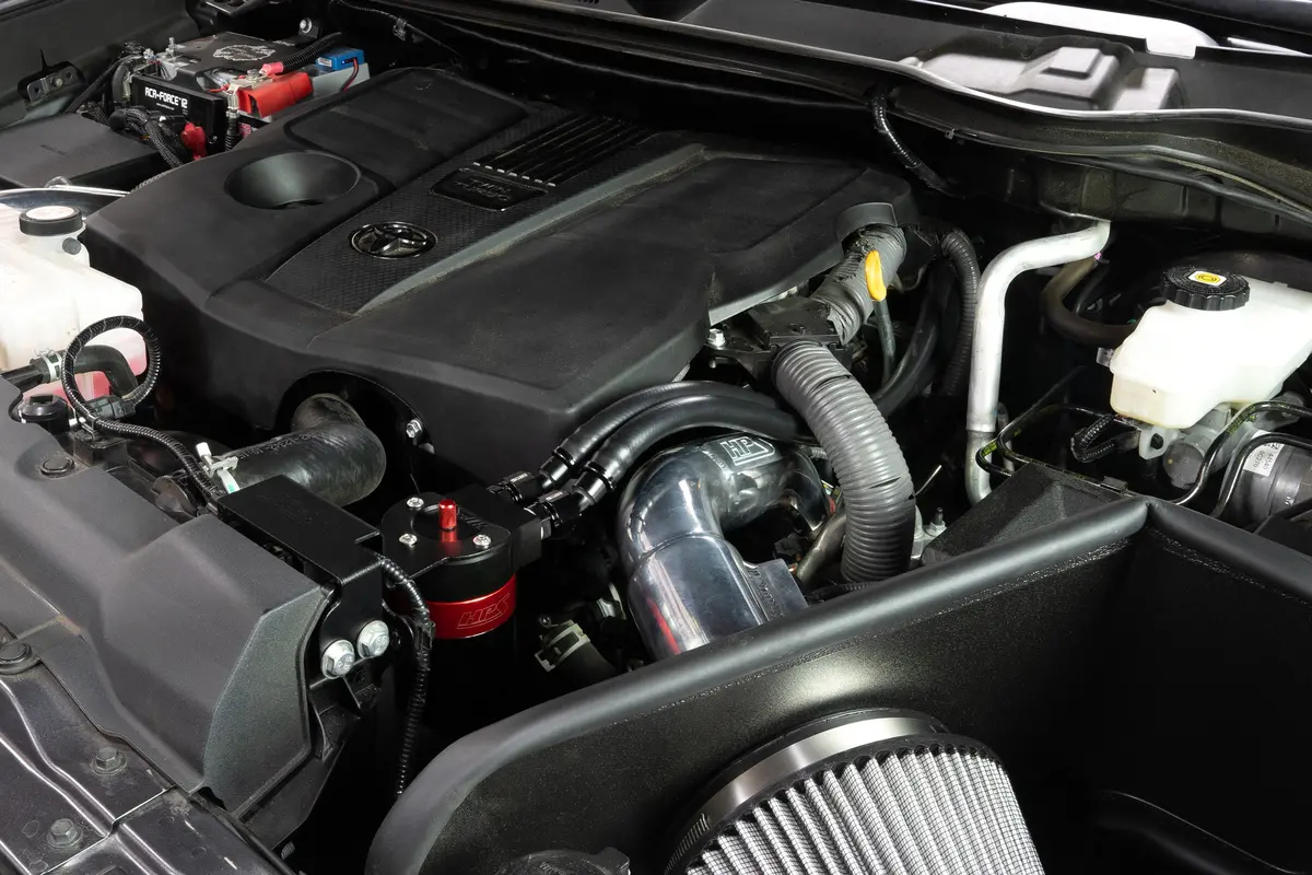 Hps 860-003 Black Oil Catch Can Fits 23-24 Sequoia 3.4L Turbo 1