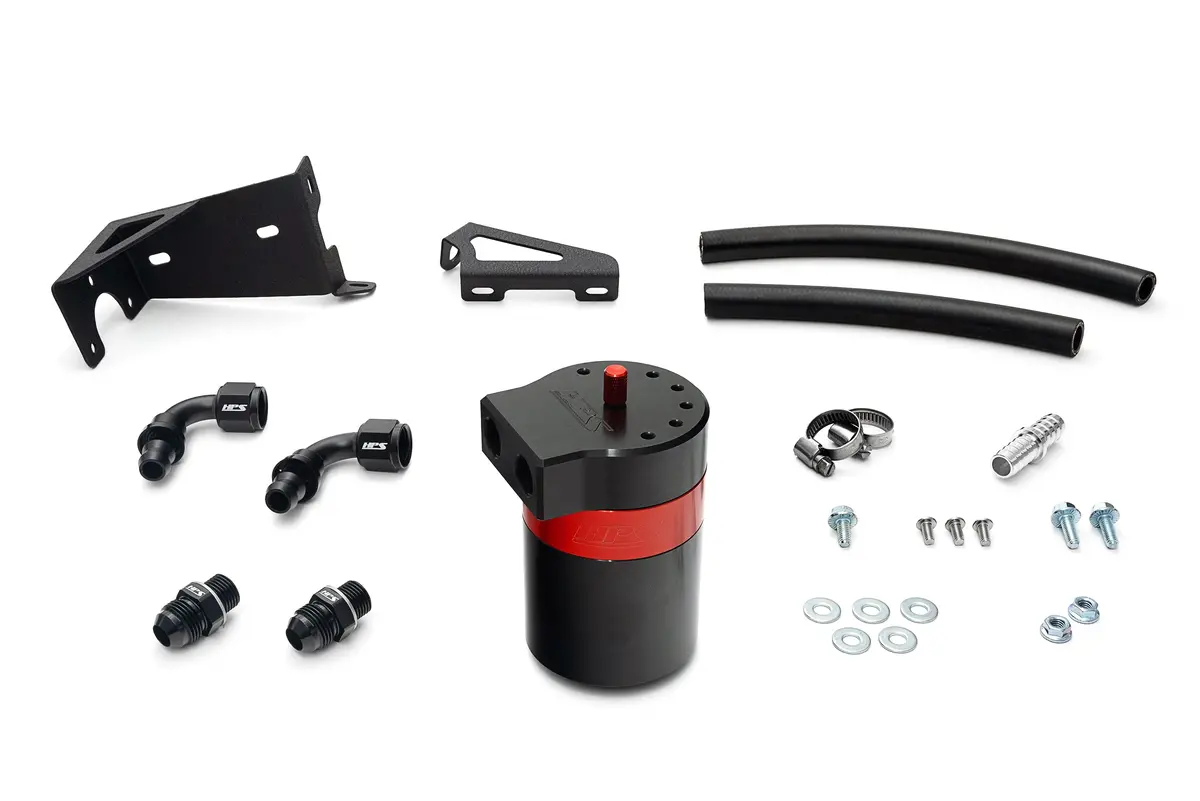 Hps 860-005 Black Oil Catch Can Fits 10-23 Gx460 4.6L V8 1
