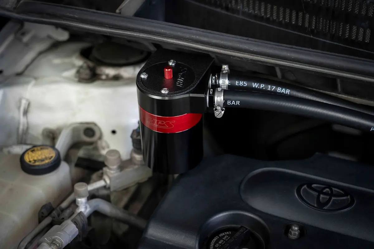 Hps 861-502 Black Oil Catch Can Universal Fit 1