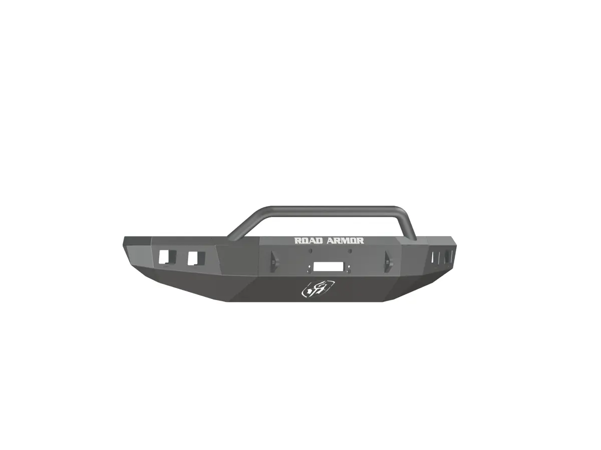 Road Armor Stealth Front Winch Bumper Pre-Runner Guard - Texture Black 2014-2021 Toyota Tundra 1
