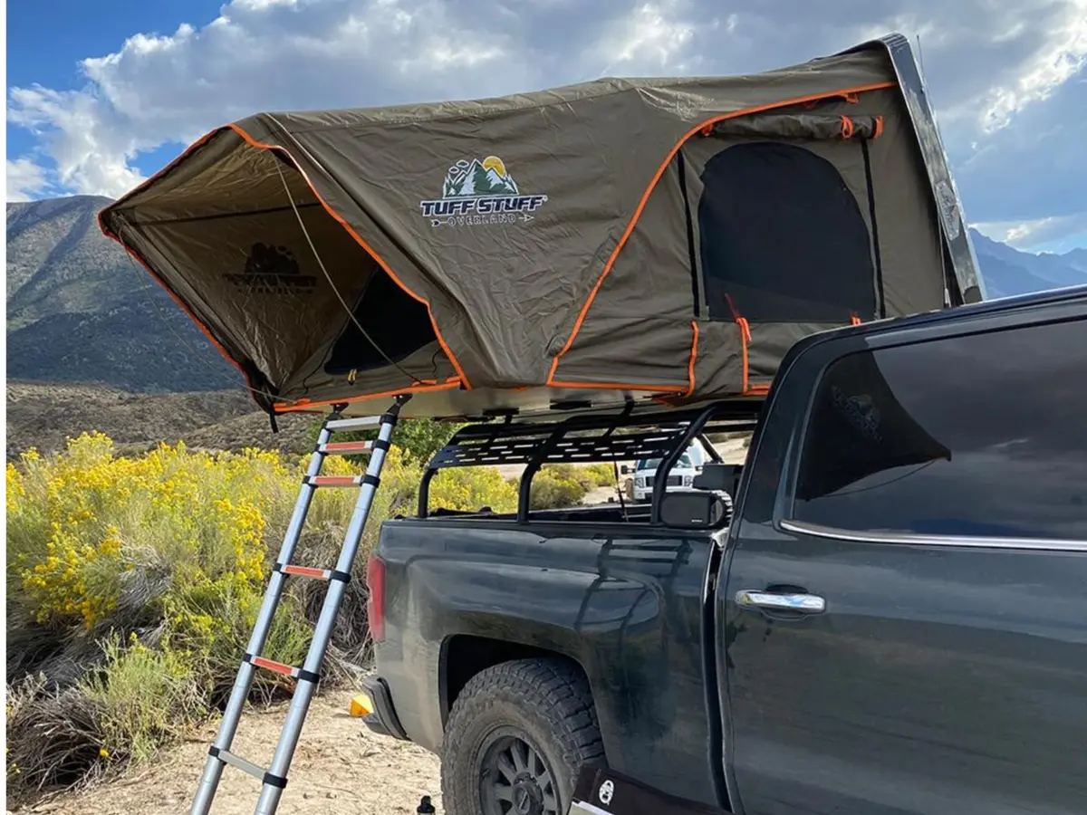 Tuff Stuff Alpha Ii Hard Shell Rooftop Tent - 2 Person 1