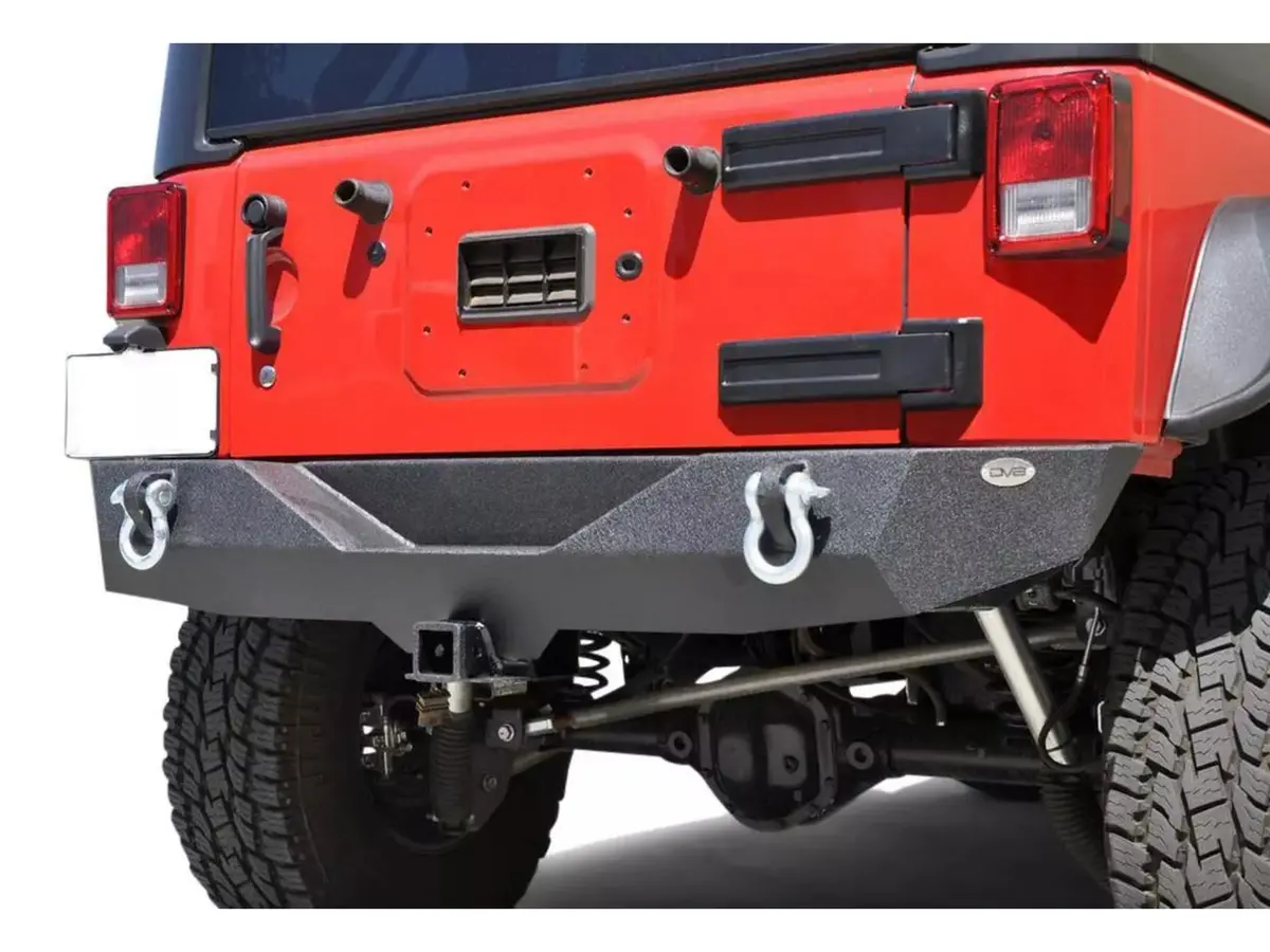 Dv8 Offroad Jeep Jk Rear Bumper 07-18 Wrangler Jk Steel Mid Length 1