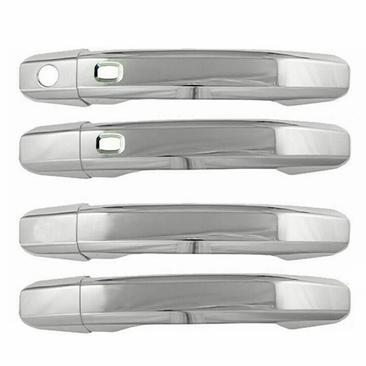 Qaa Chrome Door Handle Cover 8Pc Fits 19-26 Silverado Double Cab 1