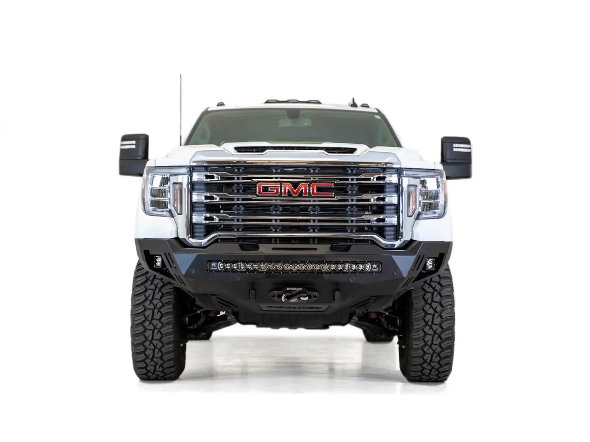 Addictive Desert Designs Stealth Fighter Front Bumper For 2020-2023 Gmc 2500/3500 1