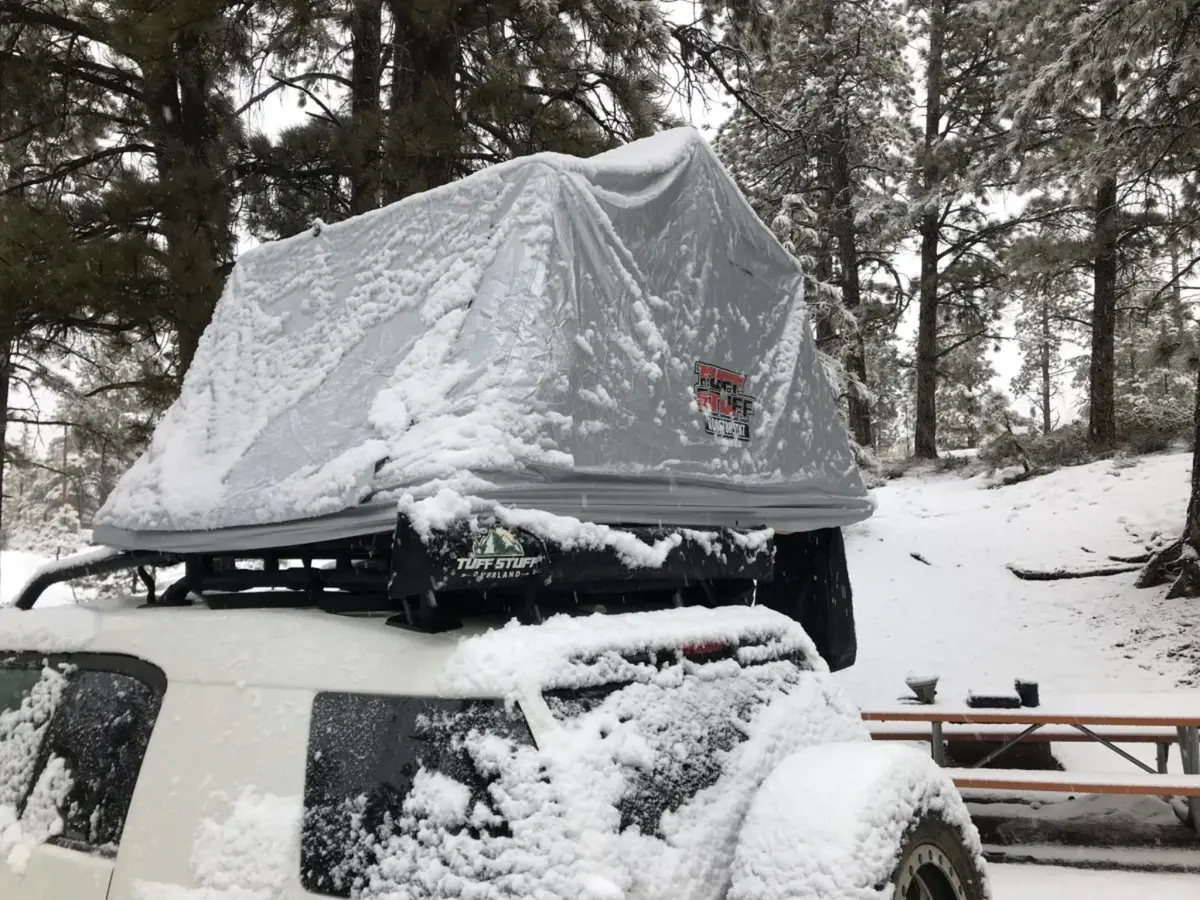 Tuff Stuff® Overland Roof Top Tent Xtreme Weather Covers 1