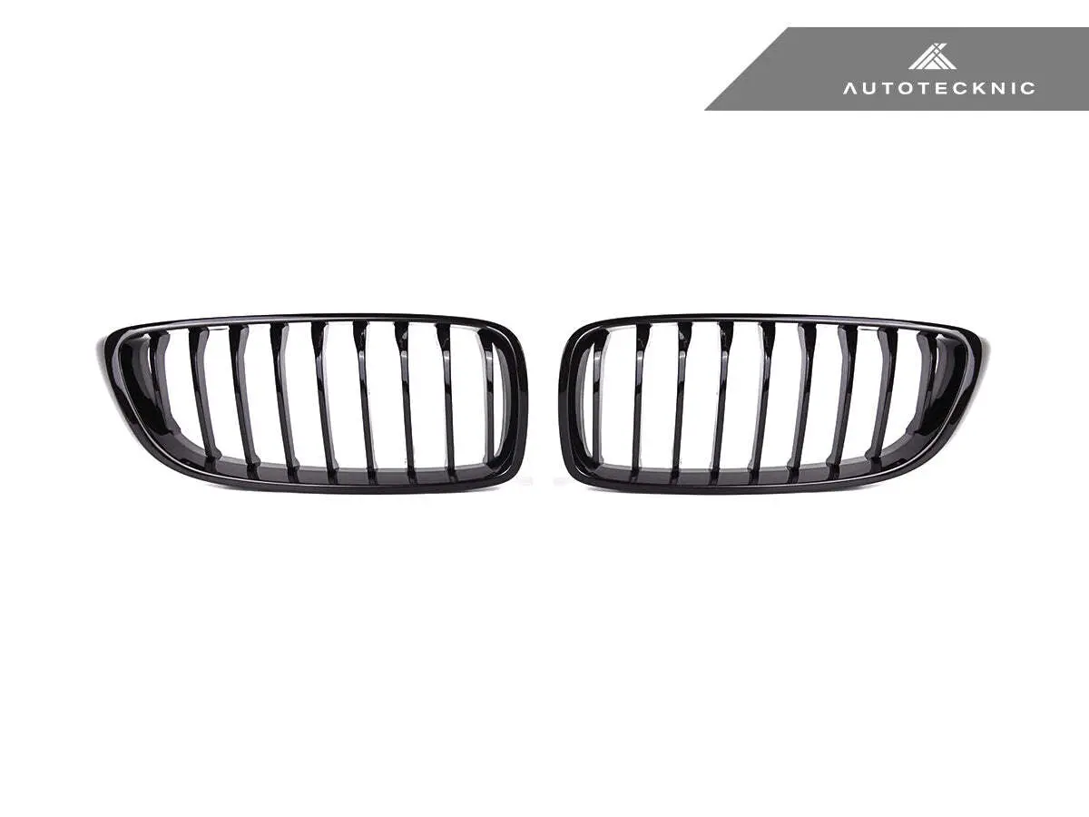 Autotecknic Bm-0175-Gb Gloss Black Front Grille Set F32/ F36 4 Series 1