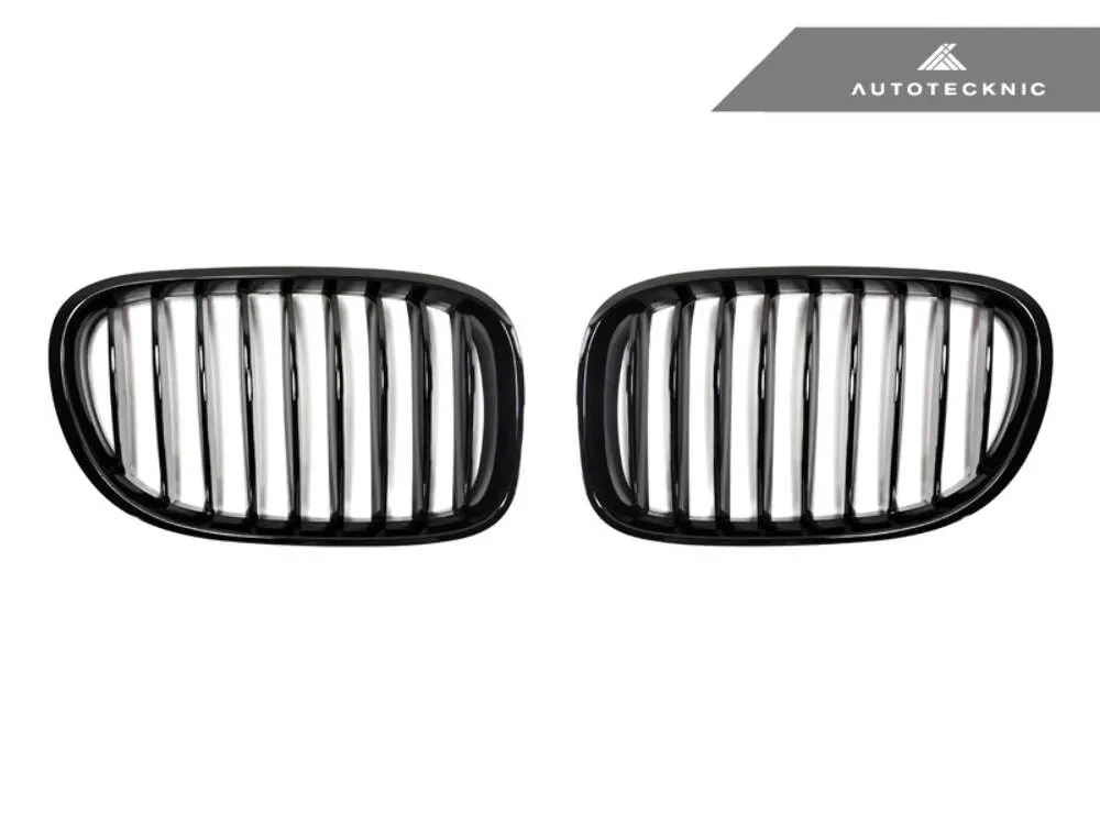 Autotecknic Gloss Black Front Grille Set F01/ F02 7 Series Lci 1
