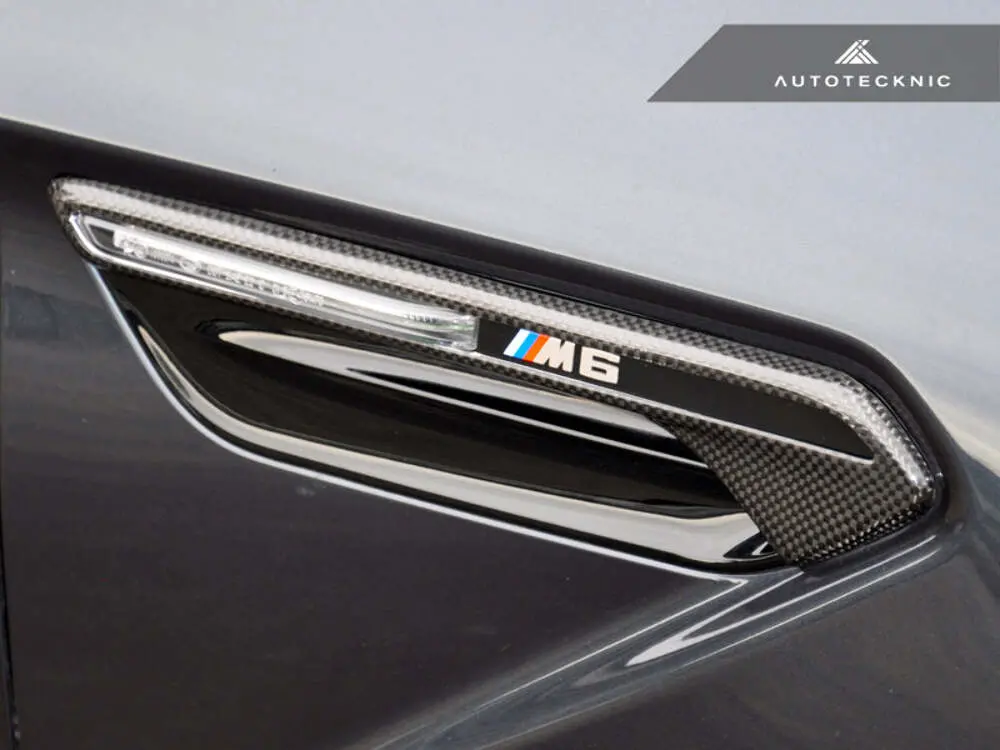 Autotecknic Dry Carbon Fender Light Trim Set F06 M6 Gran Coupe F12 M6 Cabrio 1