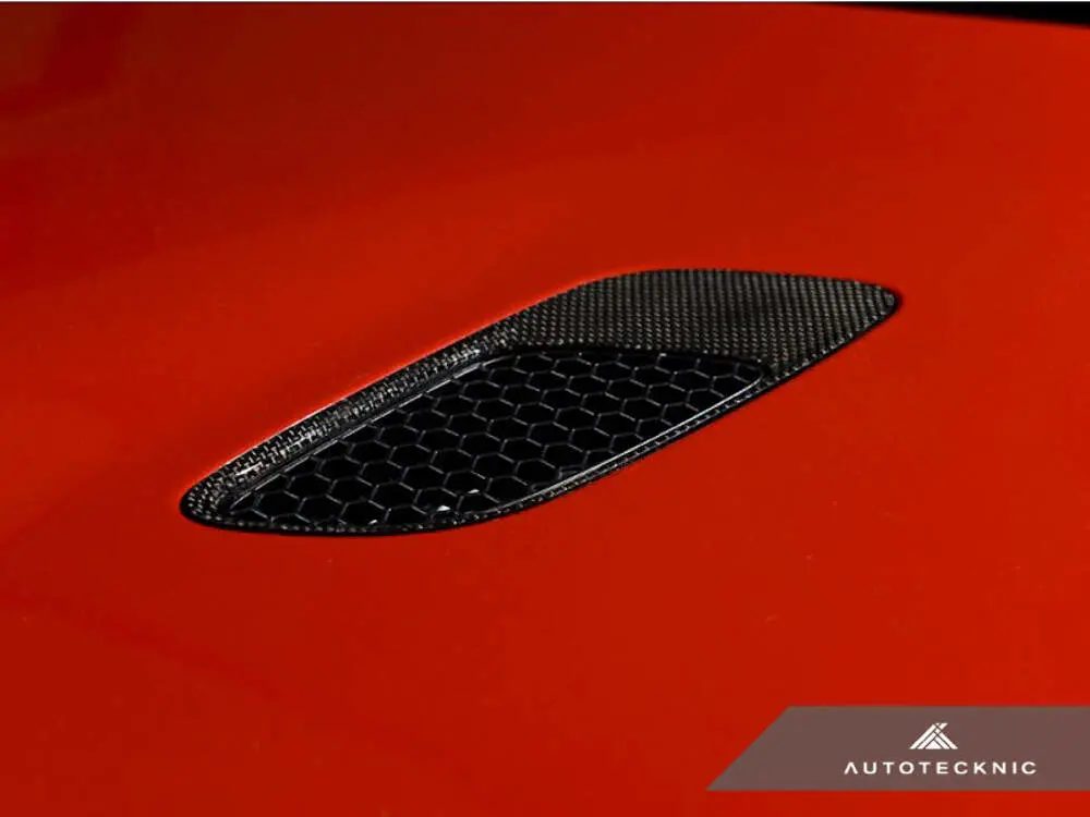 Autotecknic Bm-0238-Pw Carbon Fiber Hood Vents E90 M3 E92 M3 E93 M3 2