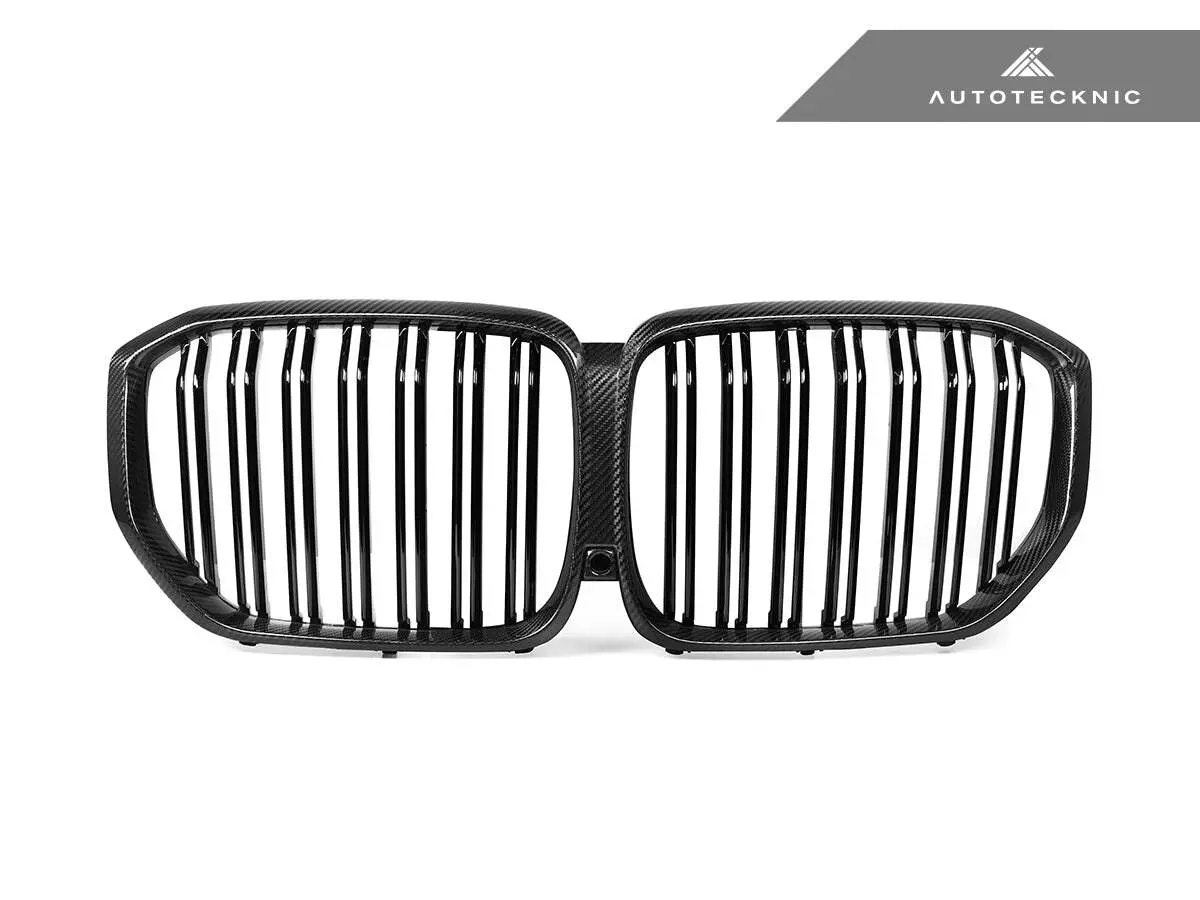 Autotecknic Bm-0613-Ds-Cf Dual Slat Dry Carbon Front Grille G05 X5 Pre Lci 1