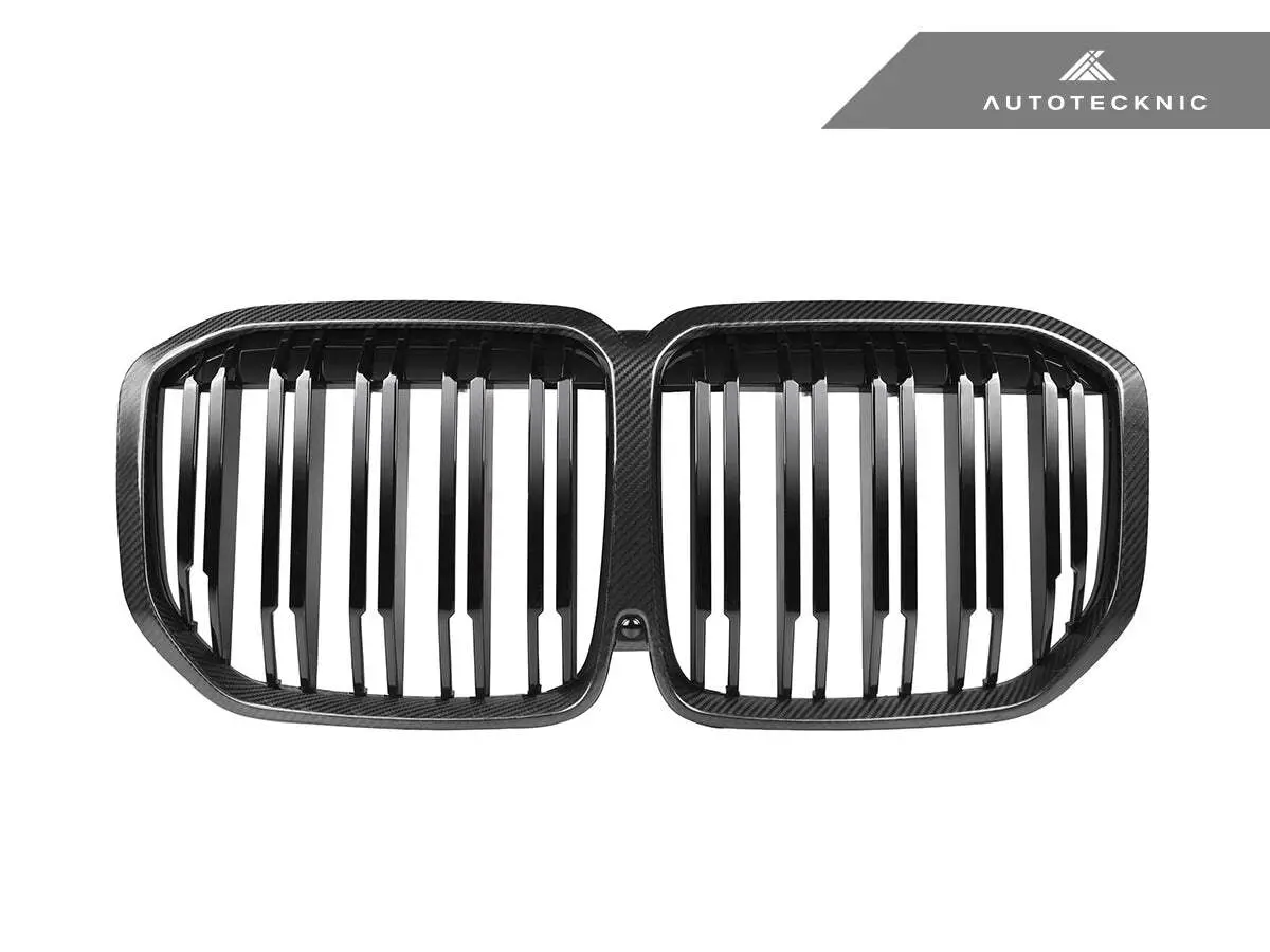 Autotecknic Bm-0614-Ds-Cf Dual Slats Dry Carbon Front Grille G07 X7 Pre Lci 1