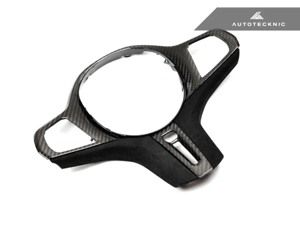 Autotecknic Bm-0619 Carbon Alcantara Steering Wheel Trim G20 3 Series 2