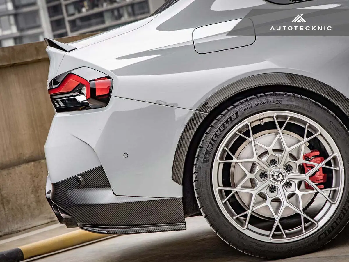 Autotecknic Bm-0802 Dry Carbon Rear Side Diffuser Set G42 2 Series 2