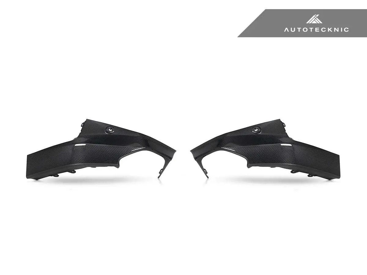 Autotecknic Bm-0802 Dry Carbon Rear Side Diffuser Set G42 2 Series 1