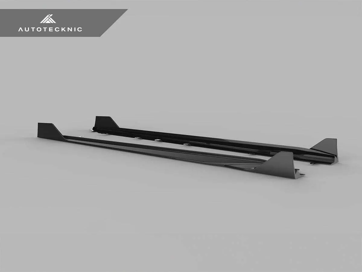 Autotecknic Bm-0808 Dry Carbon Side Skirt Extension Set G87 M2 1
