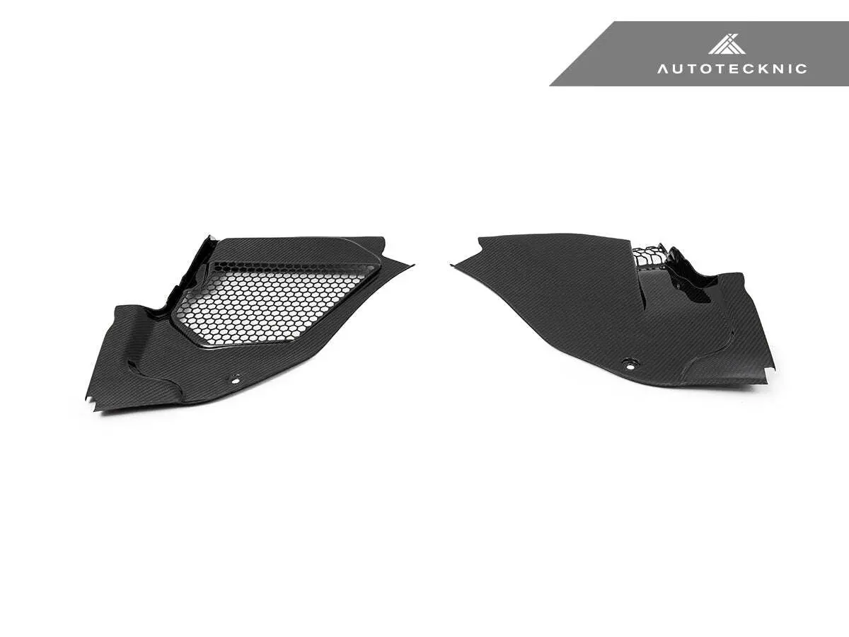 Autotecknic Bm-0823 Dry Carbon Engine Cowl Panel Trim Set F91/ F92/ F93 M8 1