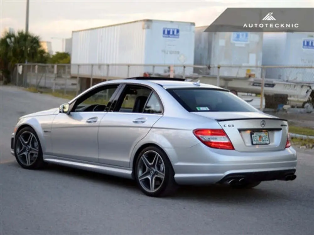 Autotecknic Mb-0546 Roof Spoiler For 08-12 Mercedes W204 C Class 1