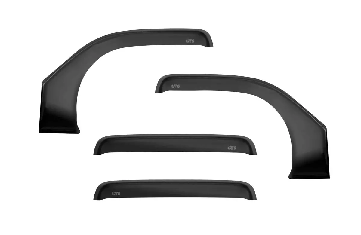 Gt Styling 82181S Smoke Bubble Extended Ventgard Fits 19-24 Truck 1500 Classic 2