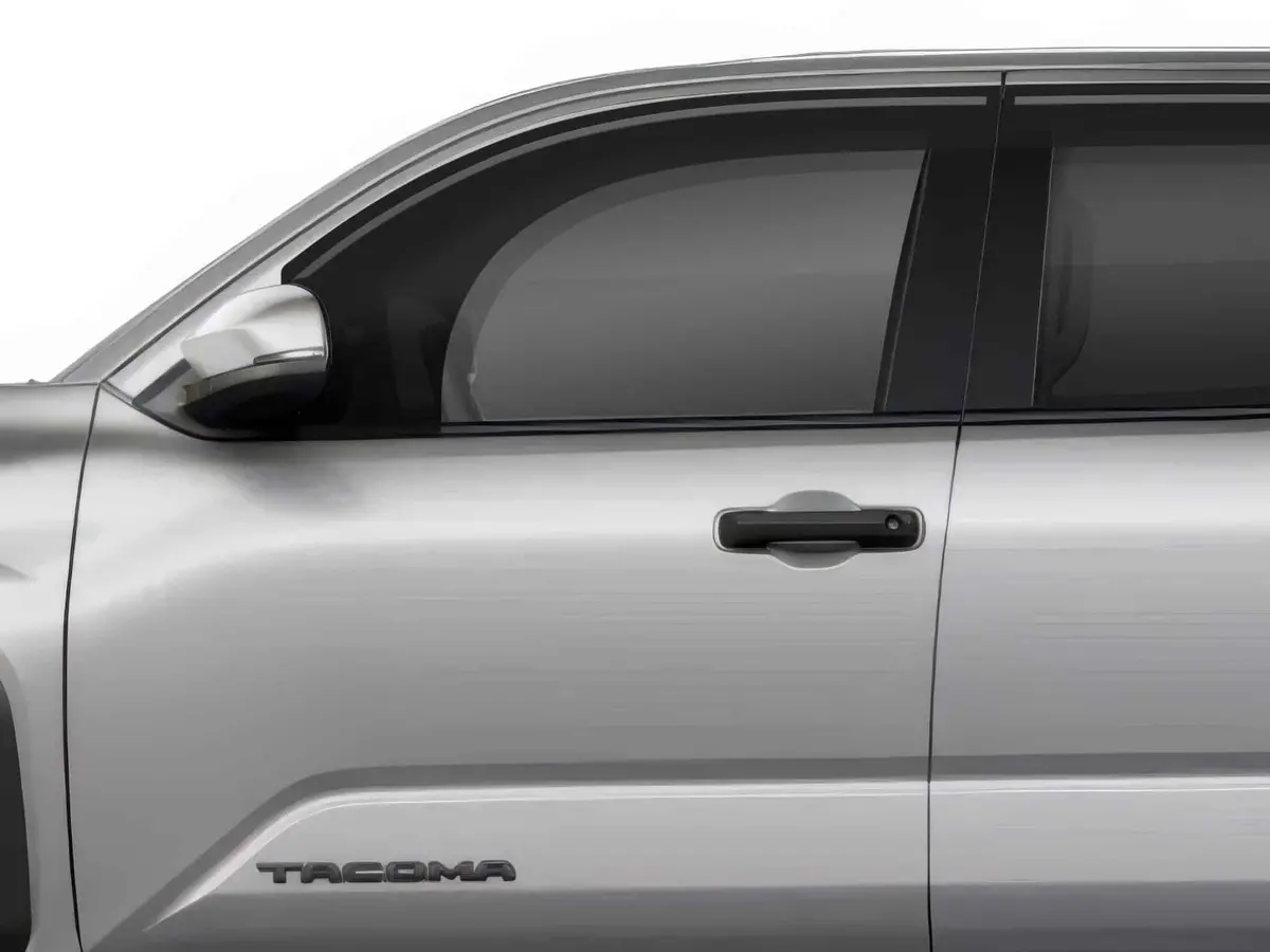 Gt Styling 82190S Smoke Bubble Extended Ventgard Fits 24-26 Tacoma 1