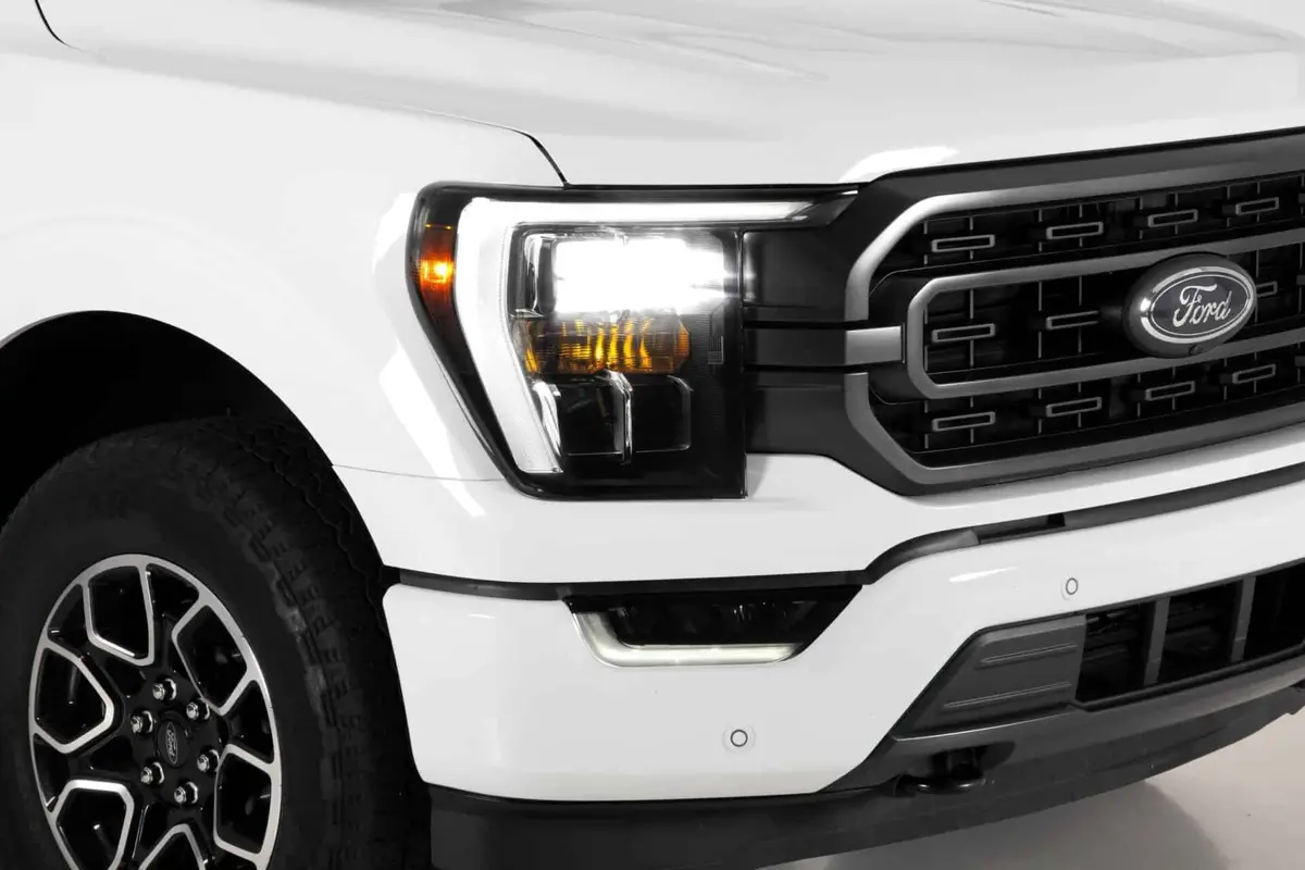 Gt Styling Gt0188s Smoke Headlight Covers 2 Pc Fits 19-23 F-150 2