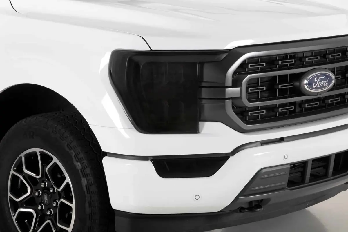 Gt Styling Gt0188s Smoke Headlight Covers 2 Pc Fits 19-23 F-150 1