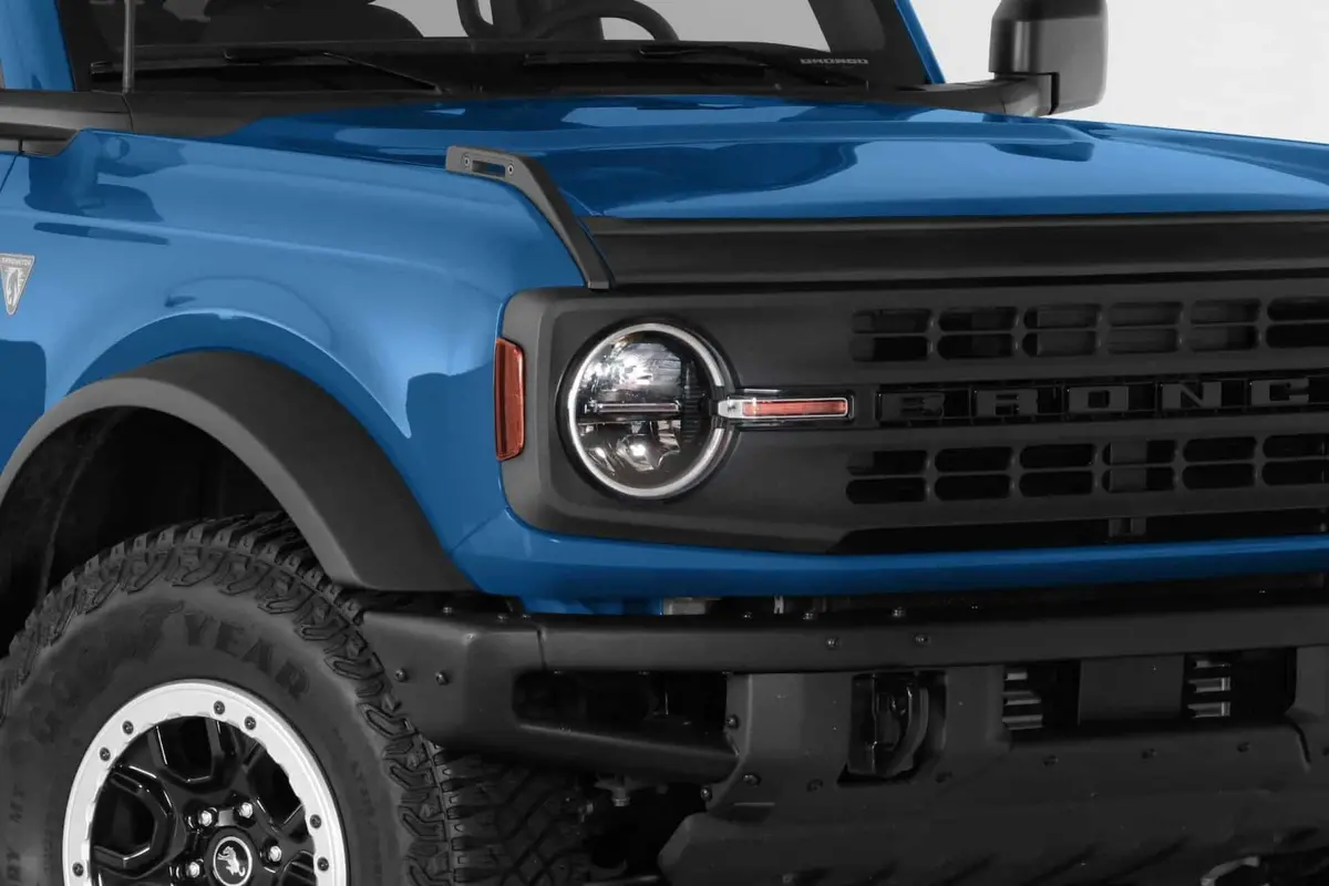 Gt Styling Clear Headlight Covers 2 Pc Fits 19-26 Bronco All Without Led Option 1