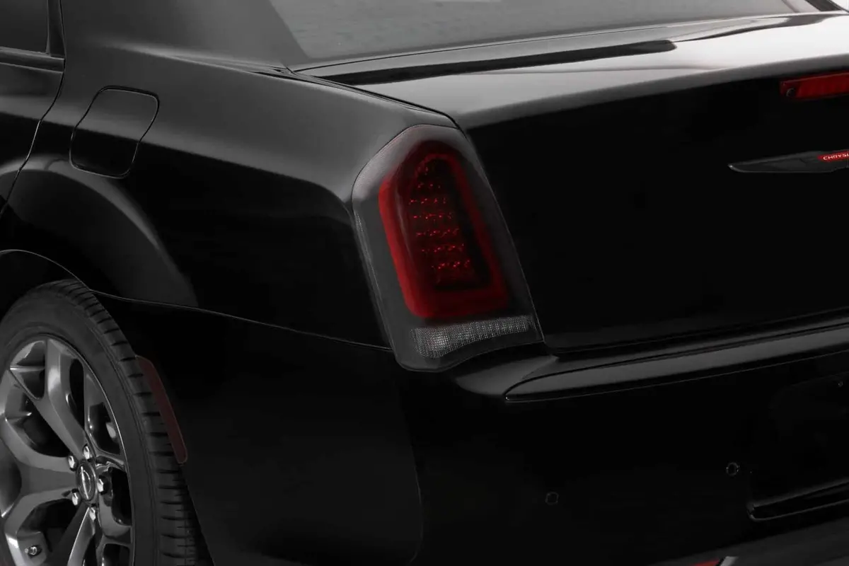 Gt Styling Gt7419x Carbon Fiber Look Taillight Cover 2 Pc Fits 15-23 300 1