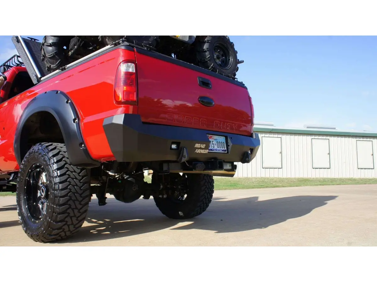Road Armor Stealth Rear Winch Bumper | Sensors - Texture Black 2008-2016 Ford F-250/F-350/F-450 2