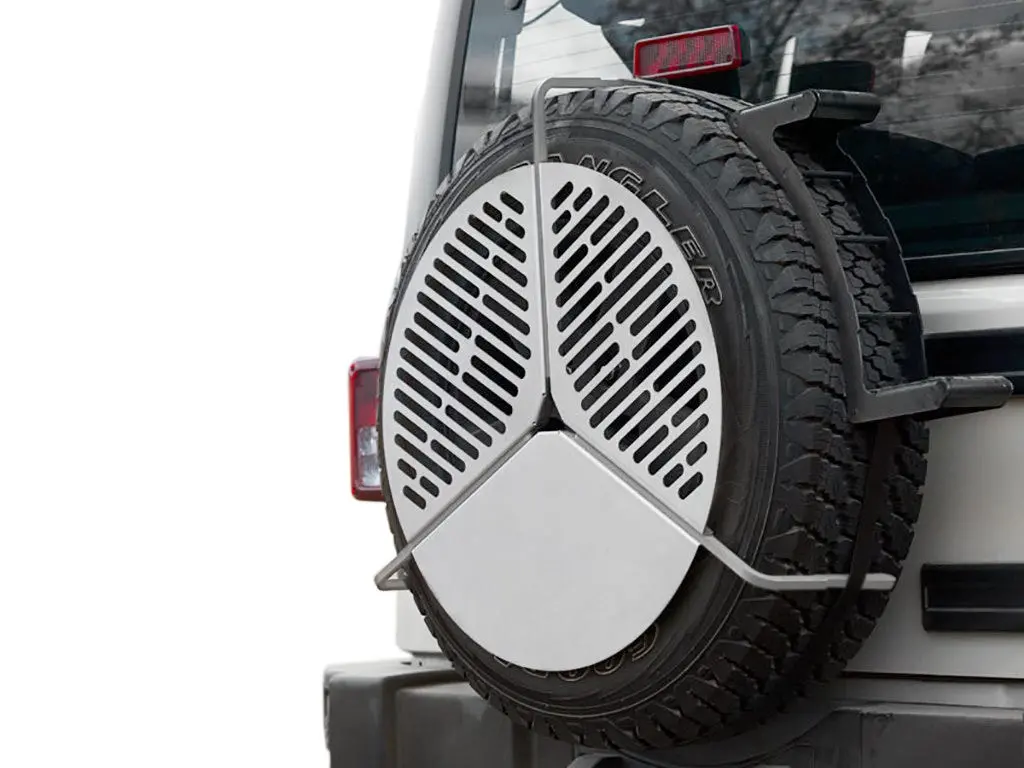 Front Runner Spare Tire Mount Braai/Bbq Grate 1
