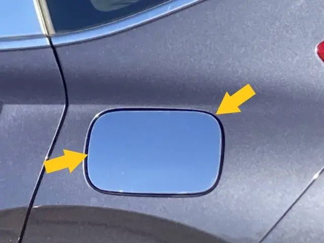 Qaa Gc17235 Polished Gas Door Trim 1Pc Fits 17-22 Cr-V 1