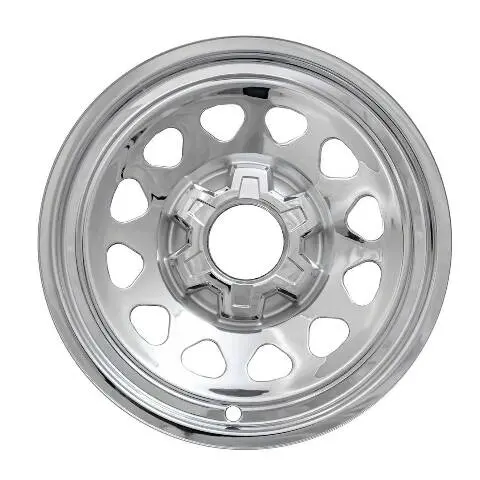 Qaa Hub59170 Chrome Wheel Cover 4Pc Fits 19-23 Silverado 1