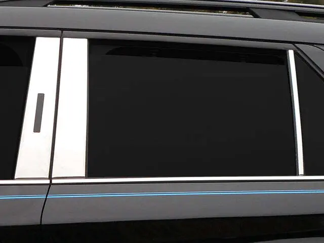Qaa Pp60334 Polished Pillar Post Trim 6Pc Fits 20-25 Explorer 1